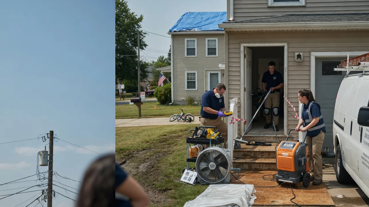 Water Damage Repair in Spiceland, IN near me
